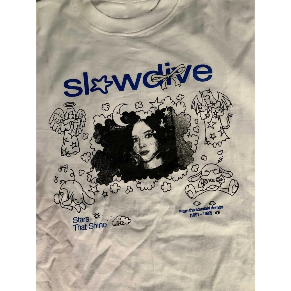 Slowdive T Shirt White
